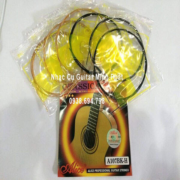 Dây đàn classic guitar Alice A107 dây nylon đen giá rẻ (4).jpg